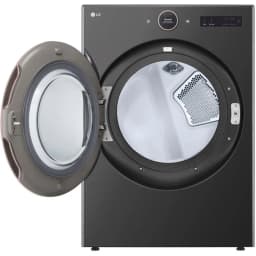 LG DLGX6501B 7.4 Cu. Ft. Black Steel Front Load Smart Gas Dryer - Thumbnail 3