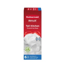 Rubbermaid Reflex Unscented 13g Drawstring Trash Bags 6ct - Thumbnail 7