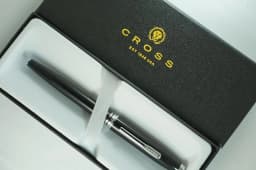 Cross Coventry Black Lacquer Rollerball Pen - Thumbnail 2
