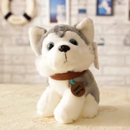 BESTSKY Dog Plush,20cm Soft Plush Stuffed Animal Dog,Sturdy Stuffing Home Decor Dog Stuffed Animals,Style5 - Thumbnail 4