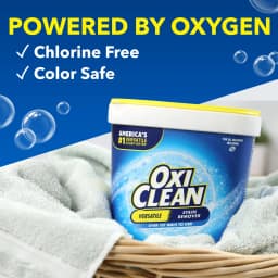 OxiClean Versatile Stain Remover Powder for Around the Home and Laundry, 1.77 lb - Thumbnail 8