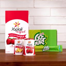 Yoplait Original Low Fat Yogurt Variety Pack, Made with Real Fruit, 8 Yogurt Cups, 48 oz - Thumbnail 8