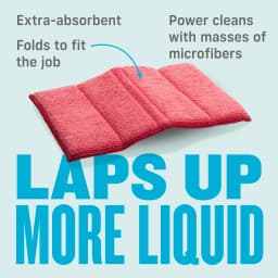 E-Cloth Sponges Bundle, Absorbent and Reusable Multi-Purpose Household Microfiber Cleaning Scrubber, 5 Pcs Set - Thumbnail 3