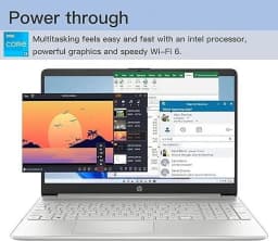 HP 15.6" Touchscreen Laptop, Intel Core i3-1215U Processor (6-Core, Up to 4.4 GHz), 8GB RAM, 256GB SSD - Thumbnail 4