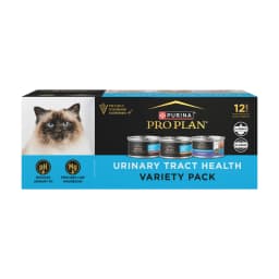 Purina Pro Plan Urinary Tract Health, Variety Pack, Wet Cat Food, 3 oz Cans, 12 Pack - Thumbnail 1