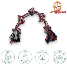 3-Piece Extra Large Washable Rope Toys Combo Pack - Thumbnail 4