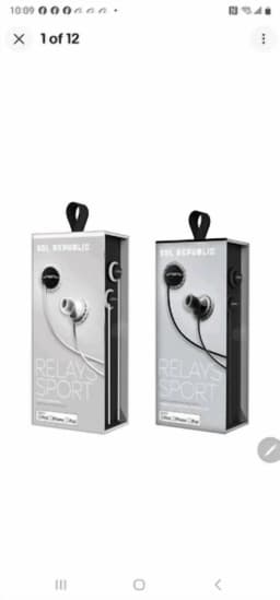 RHEA- Sol Republic Relays Sport Wired Earphones 3Button Headphones Earbuds - Thumbnail 1