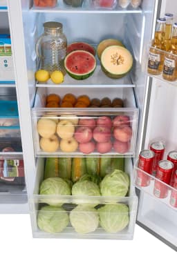 Kenmore 36" 29 cu. ft. Side-by-Side Refrigerator with External Ice & Water Dispenser - Fingerprint-Resistant Stainless Steel - Thumbnail 8