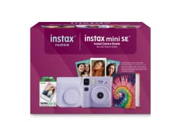 Fujifilm instax Mini SE Instant Camera Bundle with Case, 10 Pack Film, Album, and Frame Stickers, Lavender (Value Bundle) - Thumbnail 7