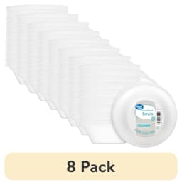 (8 pack) Great Value Everyday Disposable Foam Bowls, 12 oz, 50 Ct - Thumbnail 1