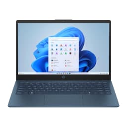 HP Stream 14 inch Win 11 Laptop Intel Processor N150 4GB 128GB eMMC Blue (12-mo. Microsoft 365 included) - Thumbnail 1