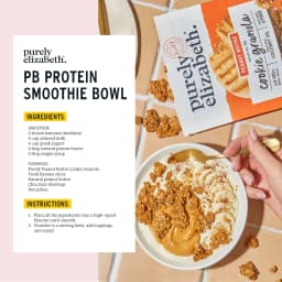 Purely Elizabeth Cookie Granola, Peanut Butter, Gluten-Free, 9 oz Bag - Thumbnail 3