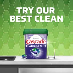 Cascade Complete Dishwasher Pods, Action Pacs Dishwasher Detergent Tabs, Fresh, 100 Count - Thumbnail 7
