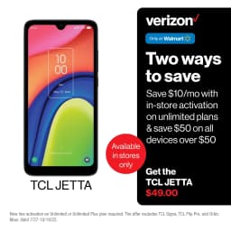 Verizon TCL 50 LE, 16GB, Dark Gray - Prepaid Smartphone [Locked to Verizon Prepaid] - Thumbnail 3