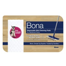 Bona Disposable Wet Cleaning Pads for Hardwood Floors, Unscented - Thumbnail 1