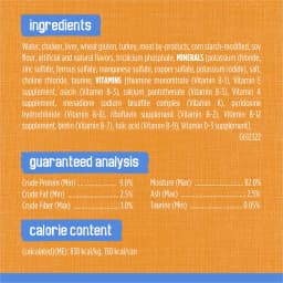 Purina Friskies Shreds, Chicken in Gravy, Wet Cat Food, 5.5 oz Can, 24 Pack - Thumbnail 6