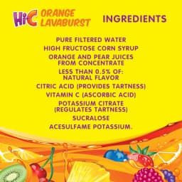 Hi-C Orange Lavaburst Juice Drink Cartons, 6 fl oz, 8 Pack - Thumbnail 9
