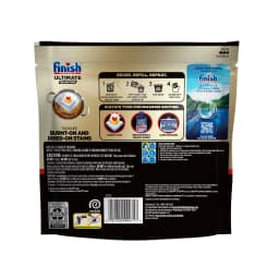 Finish Ultimate Quantum Dishwasher Pods, Dishwasher Detergent Dish Soap, 50% More Cleaning Power, Lemon Scent, 21 Tabs - Thumbnail 9