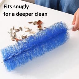 Bendable Fan Cleaner Brush - Flexible Dust Remover for Ceiling Fans, Vents, Blinds & Car - Washable Reusable Duster - 2 Pack - Thumbnail 6