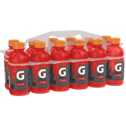 Gatorade Thirst Quencher Fruit Punch Sports Drinks, 12 fl oz, 12 Count Bottles - Thumbnail 2