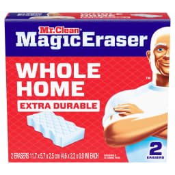 Mr. Clean Magic Eraser Sponge, Cleaner, Whole Home Extra Durable, 2ct - Thumbnail 13