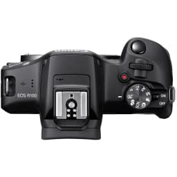 Canon EOS R100 Mirrorless Camera with RF-S 18-45mm f/4.5-6.3 IS STM And 420-800mm f/8 Manual Super HD Telephoto Lens + 64GB Memory + Extra Battery - Thumbnail 3