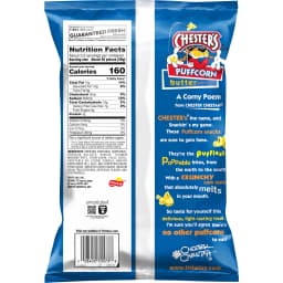 Chester's Puffcorn Butter, 3.25oz - Thumbnail 2
