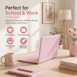 MiniHyper 15.6" Pink Laptop, Intel N5100, 8GB RAM, 512GB SSD, FHD IPS Display, Windows 11 Pro, Backlit Keyboard - Thumbnail 8