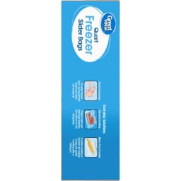 Great Value Slider Zipper Freezer Bags, Quart, 50 Count - Thumbnail 3