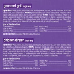 Friskies Meaty Bits Gourmet Grill, Chicken Dinner, & Beef Wet Cat Food Variety Pack, 5.5 oz Cans (24 Pack) - Thumbnail 7