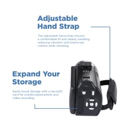 Vivitar PopCam 48MP Full HD 1080p Digital Camcorder with 3" Flip Screen and 16x Digital Zoom for Vlogging - Thumbnail 5