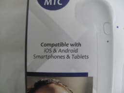 RHEA- (1) New Xtreme Bluetooth Aero Sport Wireless Earbuds White Mic Neck Strap Sports - Thumbnail 4