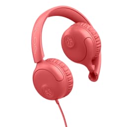 JLab Studio 2 Wired Headphones, Coral, Cloud Foam Comfort, Foldable, In-Line Mic, Lab Quality Sound - Thumbnail 4