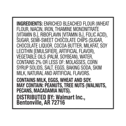 Great Value Ready to Bake Regular Chocolate Chip Cookie Dough, 16.5 oz - Thumbnail 5