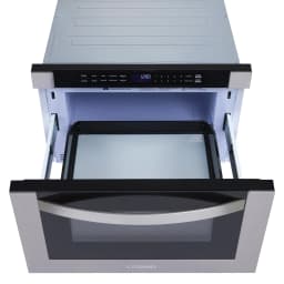 Cosmo 4 Piece Kitchen Appliance Package with 24" Built-In Microwave Drawer 30" Freestanding Electric Range 24" Built-in Integrated Dishwasher - Thumbnail 9