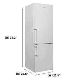 Conserv 12cf No Frost Bottom Freezer Refrigerator Wine Rack GARAGE READY E-Star - Thumbnail 14