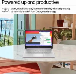 HP 14" HD Student Business Laptop, Intel Quad-Core N150, 8GB RAM, 256GB Storage, (128GB UFS+128GB SD Card),Webcam, HDMI - Thumbnail 5