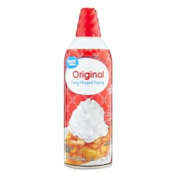 Great Value Original Dairy Whipped Topping, 6.5 oz Tub - Thumbnail 1