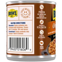 Bush's Original Baked Beans, Canned Beans, 8.3 oz Can - Thumbnail 12