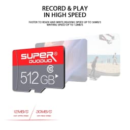 512 Micro SD Card Class 10 High Speed Memory Card with a Sd Adapter for Nintendo Switch, Smartphone Computer Game Console - Thumbnail 5