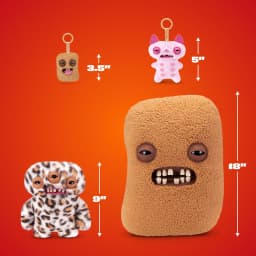 Fuggler Fugg Nuggets 3.5 Inch Collectible Keyring by ZURU - Ugly Monster Plush Toy for Kids Ages 1 - Thumbnail 8