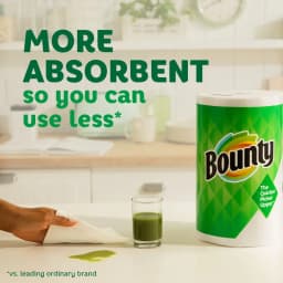 Bounty Paper Towels Full Sheet, 6 Triple Rolls - Thumbnail 3