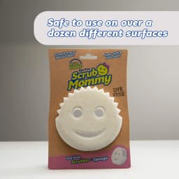 Scrub Daddy Scrub Mommy Dual-Sided Sponge Dye Free - Scratch-Free, Odor Resistant - 1ct - Thumbnail 7