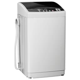 TABU Portable Washer and Dryer Set, 19LBS Compact Washing Machine & 13LBS Compact Dryer (White) - Thumbnail 2