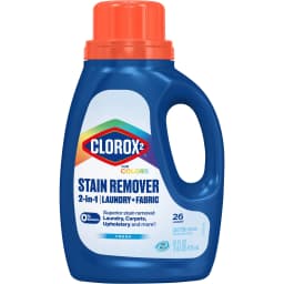 Clorox 2 For Colors Stain Remover, 2 in 1 Laundry + Fabric, Bleach Free, Fresh Scent, 33 Fl Oz - Thumbnail 2