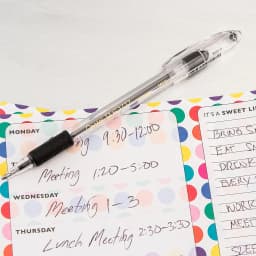 Pentel R.S.V.P. Ballpoint Pen, Medium Point, Assorted Ink Colors, 8 Pack (BK91CRBP8M) - Thumbnail 5