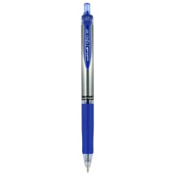 uni-ball® Signo Gel RT™ Retractable Pens, Medium Point, 0.7 mm, Silver Barrel, Blue Ink, Pack Of 12 Pens - Thumbnail 5