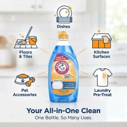 Arm & Hammer + Oxi Clean Ultra Dish Liquid Soap, Ocean Fresh, 10.1 oz - Thumbnail 7
