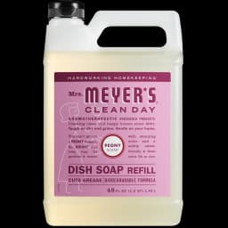 MRS. MEYER'S CLEAN DAY Dish Soap Refill Peony Scent, Set Includes 48 oz. Refill and 16 oz. Bottle - Bundle of 2 Items - Thumbnail 3