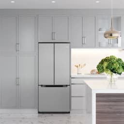 18.5 cu. ft. Stainless-Steel French Door Refrigerator in Silver, Auto Defrost, Energy Star, Digital Temperature Control - Thumbnail 11